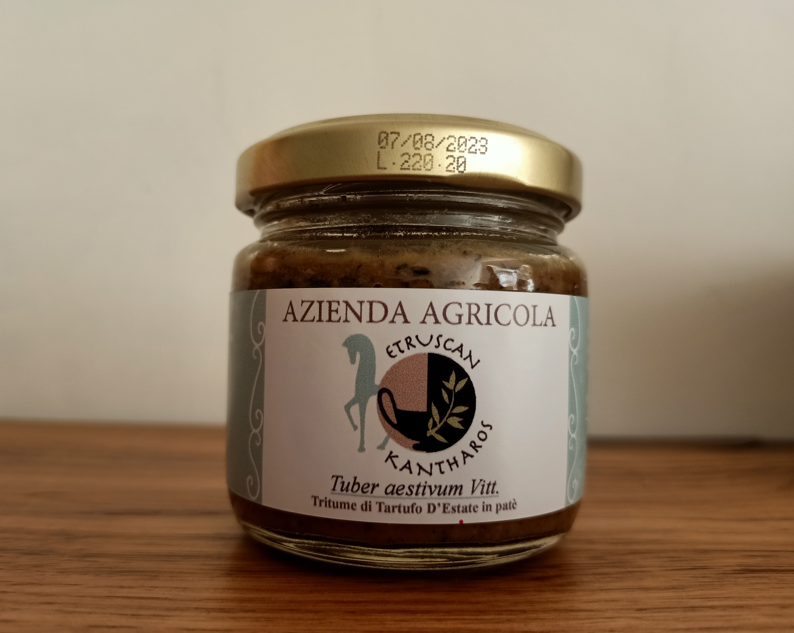 Summer truffle in natural pate