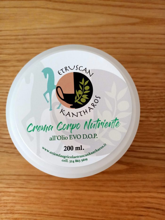 Crema corpo nutriente all'Olio di oliva