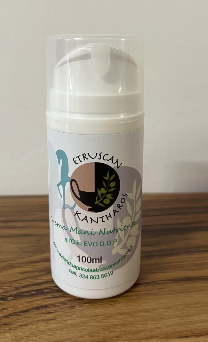 Crema mani nutriente all'Olio d'oliva
