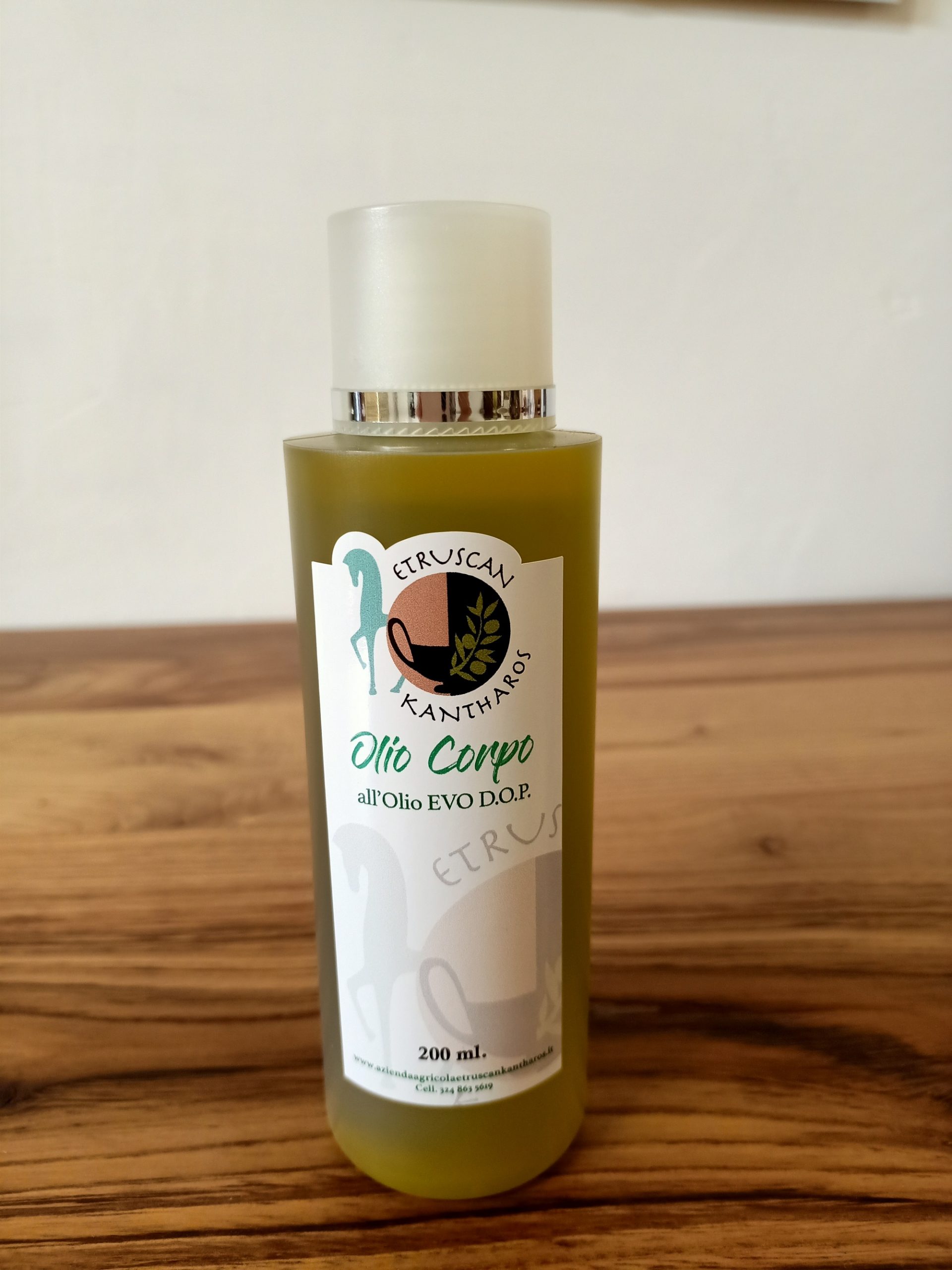 Olio corpo all'Olio di oliva - Etruscan Kantharos